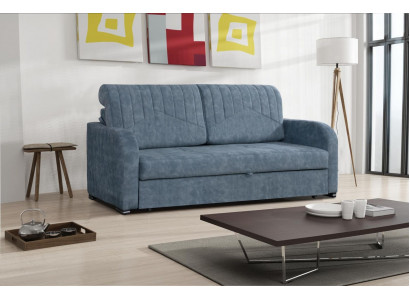 Woonlandschap Relax Velours Bedlade Zit Ontwerp Bank Lounge Bank Slaapbank.