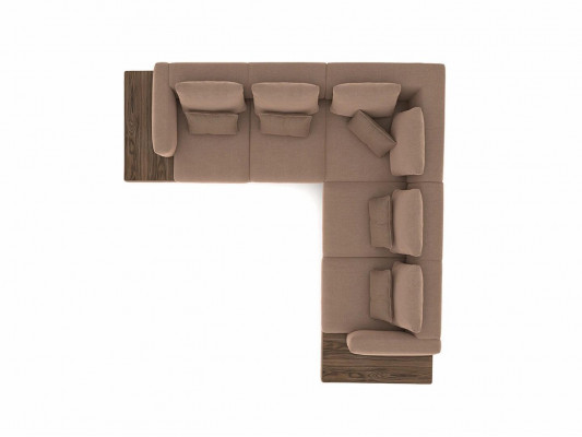Woonkamer designer meubels luxe set hoekbank L-vorm inrichting salontafel