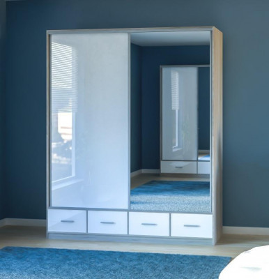 Kast Garderobe Kast Slaapkamer Volwassenen Kleur Wit Meubels Nieuw