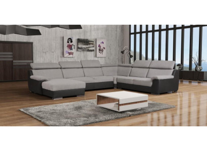 Hoekbank U-vorm Beklede Banken Relax Bank Textiel Zitmeubelen Woonkamer Luxe