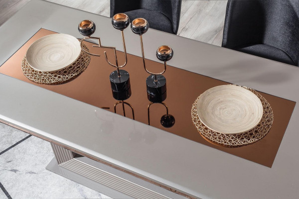 Moderne eettafel eetkamer meubels houten eettafels tafel stijl design.