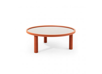 Eiken massief houten salontafel met natuurlijke nerf in de woonkamer nieuw
