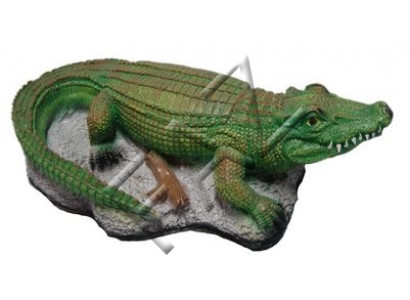 Ontwerp Krokodil Figuur Standbeeld Sculptuur Figuren Sculpturen Tuindecoratie Nieuw