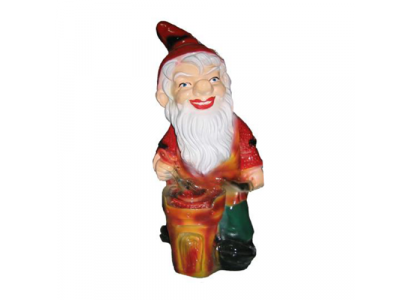 Tuin Huis Decoratie Figuur Standbeeld Beeldhouwwerk Decoratie Figuren Dwerg Handgemaakt M25