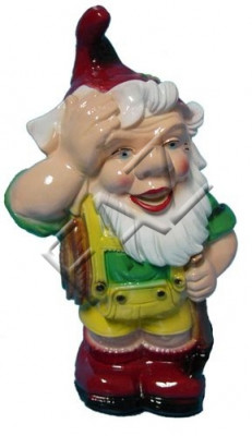 Ontwerp Dwerg Figuur Tuin Standbeeld Sculptuur Figuren Sculpturen Decoratie Deco Nieuw
