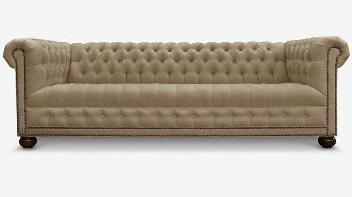 Chesterfield stoffen bankstel, designbekleding, zitbank 3+2+1.