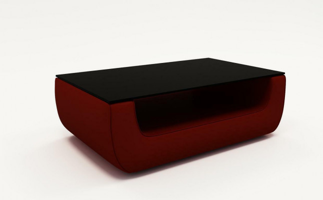 Glastafel Ontwerp Tafels Moderne Bank Bank Woonkamer Lederen Bijzettafel
