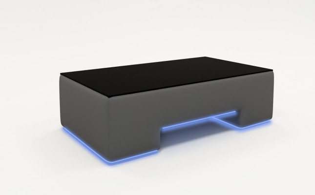 Elk koffie-ontwerp gestoffeerde banktafel woonkamer glazen tafels.