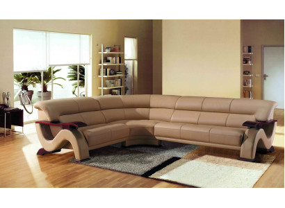 Leren bank Bank Woonkamer Bank Banken Hoekbank Set Banken