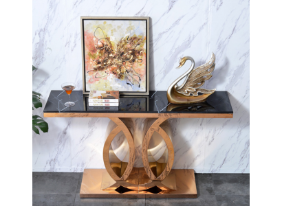 Ontwerper houten wandtafel tafel console luxe console