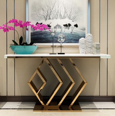 Console tafel Bijzettafel Console Metaal Tafelconsole Tafel Muur
