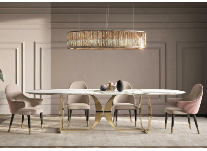 Roestvrijstalen eettafel Eetkamer Woonkamer Moderne keuken Tafels Ontwerp metaal