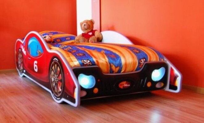 Kinderbed Bed Bedden Sportwagen Voertuig Kinderbed Politie Bed voor tieners Slaap