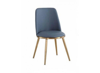 Eettafel Stoelen Luxe Stof Roestvrij Staal Ontwerp Stoel Fauteuil Bekleding Nieuw