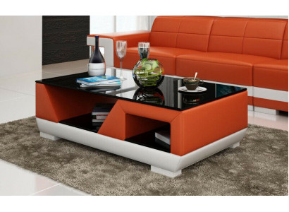 Klassieke luxe design salontafel bank woonkamer decoratie tafel leer