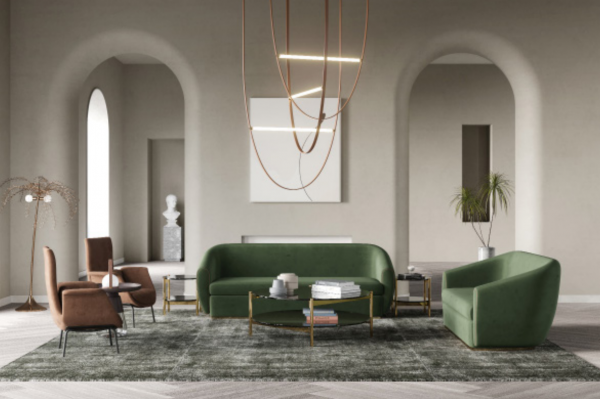 Sofa set 3+3 zitter Green Sofa Sets Leather Sofas Couches Upholstery