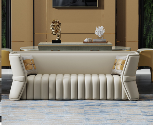 Sofa 3 zits zithoekbank banken banken gestoffeerd driezits luxe meubels