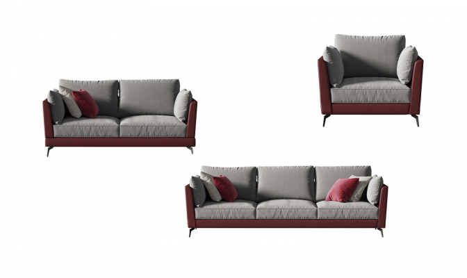 Bankstel 3+2+1 zits stof textiel woonlandschap banken bankstellen bekleding