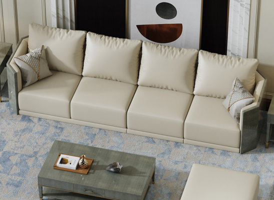 Sofa 4-zits Big xxl Bank Banken Bankstellen Woonkamer Design Big Bankstellen