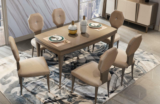 Eettafelgroep meubels Eettafel Woonkamer Houten design tafels