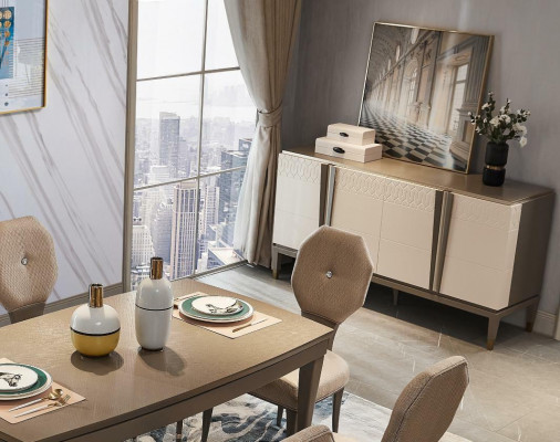 Eettafelgroep meubels Eettafel Woonkamer Houten design tafels
