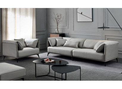 Italiaans design bankstel bankstel 4+1 zits bank bekleding meubels