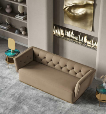 Bankstel 2+2 zitsbank woonlandschap zit ontwerp bank lounge bank stof