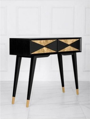 Console tafel Console Dressoir Bijzettafel Hout Modern Luxe Goud Ontwerp