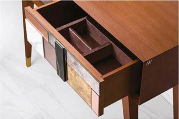 Tafel Console Tafel Dressoir Bijzettafel Hout Modern Luxe Ontwerp Nieuw