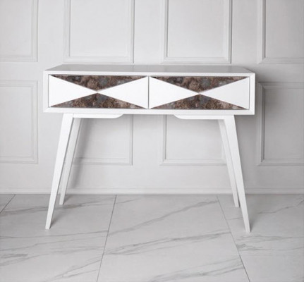 Console tafel console ladenkast bijzettafel hout modern luxe design meubels