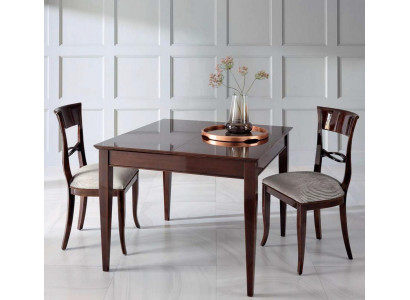 Eettafel Eettafel Hoogglans Tafel Hout Eethoek Eetkamer Uittrekbaar Nieuw