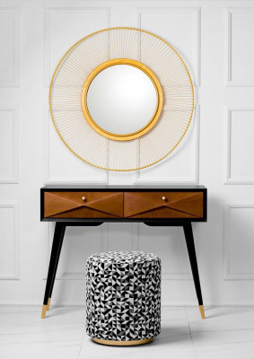 Console tafel Console Dressoir Bijzettafel Hout Modern Luxe Bruin Design