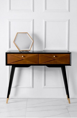 Console tafel Console Dressoir Bijzettafel Hout Modern Luxe Bruin Design