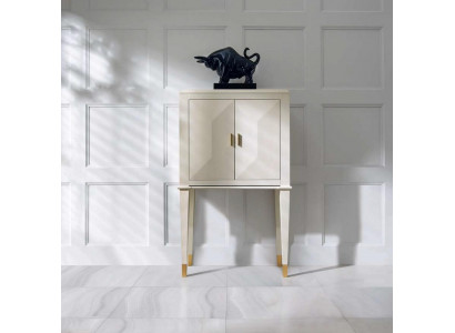 Kommode kasten Houten Luxe dressoir Woonkamer Meubels Beige Kast