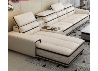Bank Meubels Woonlandschap Luxe Hoekbank Hoekbank L-vorm Bekleding Modern Bankstellen Nieuw