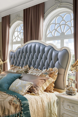 Slaapkamerset Bed 2x Nachtkastje Console Bedden Tweepersoons 6-delig. Massief hout