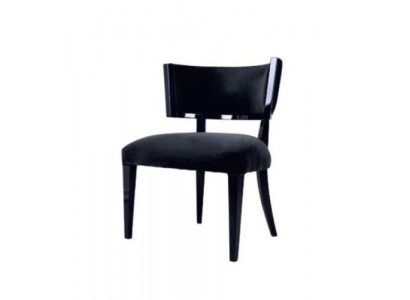 Eetkamerstoel Stoel Fauteuil Design Stoelen Fauteuil Zit Hout Luxe Zwart