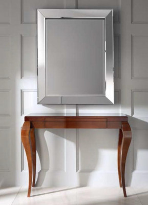 Console tafel Tafel Console Bijzettafel Hout Luxe Bruin Design Klassiek Nieuw
