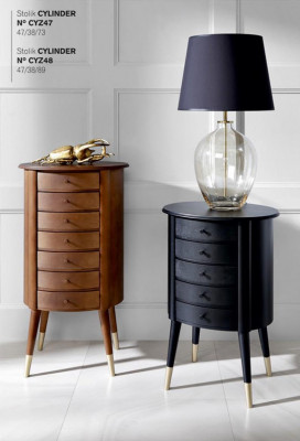 Kast Ladekast Nachtkastje Kasten Klassieke luxe commodes Slaapkamer Nieuw