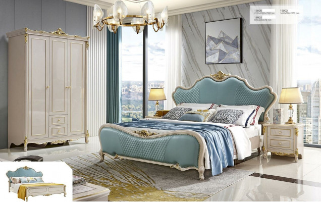 Ontwerpersbedden Chesterfield slaapkamer bed hotel luxe tweepersoonsbed massief hout