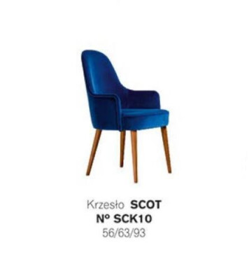 Eetkamerstoel Stoel Fauteuil Zitter 1 Zitmeubelstoel Stof Blauw Eetkamer Hout