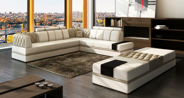 L Vorm xxl Designer Woonlandschap Beklede Hoekbank Hoek Set Bank Bankhoek