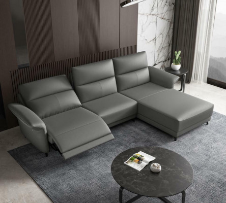 Set hoekbank L-vorm gestoffeerd modern ontspanningszitje luxe meubels woonlandschap nieuw