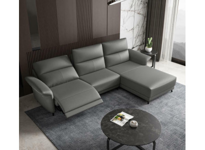 Set hoekbank L-vorm gestoffeerd modern ontspanningszitje luxe meubels woonlandschap nieuw