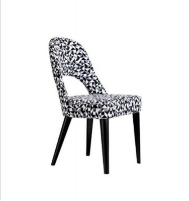 Eetkamerstoel Stoel Fauteuil Zits 1 Zit Clubsessel Stof Modern Eetkamer Hout