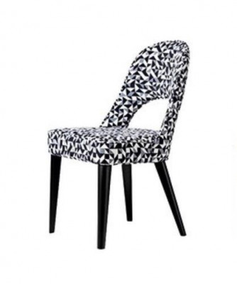 Eetkamerstoel Stoel Fauteuil Zits 1 Zit Clubsessel Stof Modern Eetkamer Hout