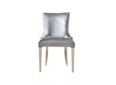 Eetkamerstoel Stoel Fauteuil Zitter Eetkamerstoelen Hout Modern Luxe Zilver