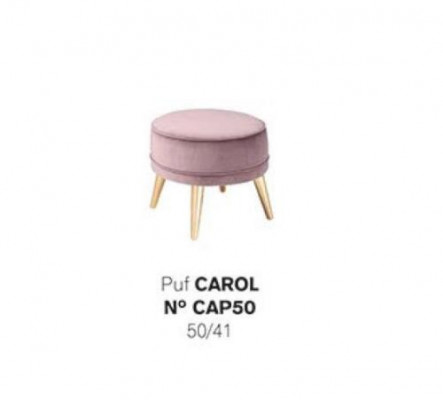 Poef Poef Ottomaan Poef Modern Luxe Stof Ontwerp Woonkamer Roze Ronde