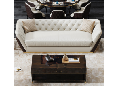 Bankstel 3 zitsbank Woonlandschap set Decoratie Ontwerp Modern Sofa Stoel