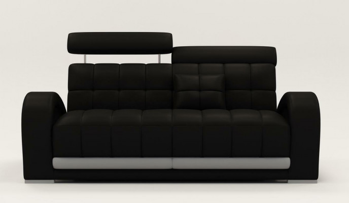 Ontwerp 3-zits (zonder 2+1) bank bank bekleding XXL Big banken bankstellen leer